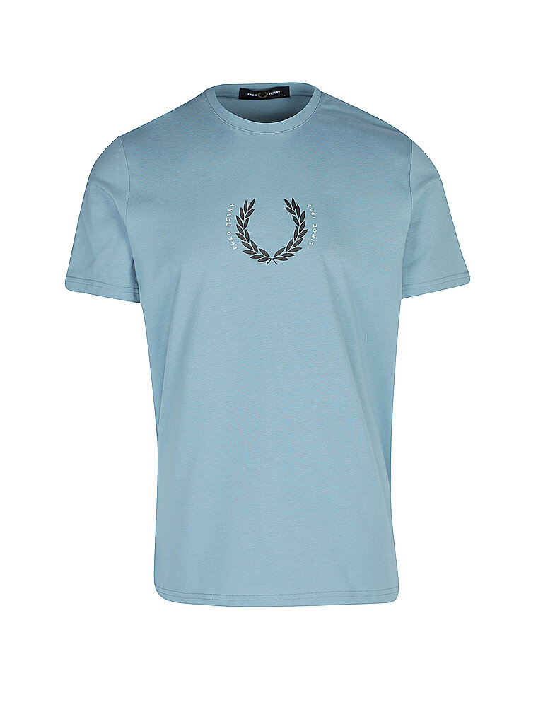 FRED PERRY T Shirt blau | L